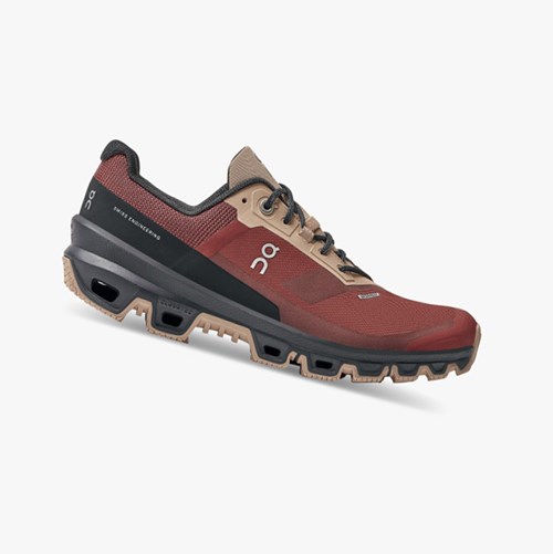 Tenis Para Trail Running On Running Cloudventure Impermeables Mujer Ruby/Magnet | 0435129-FH