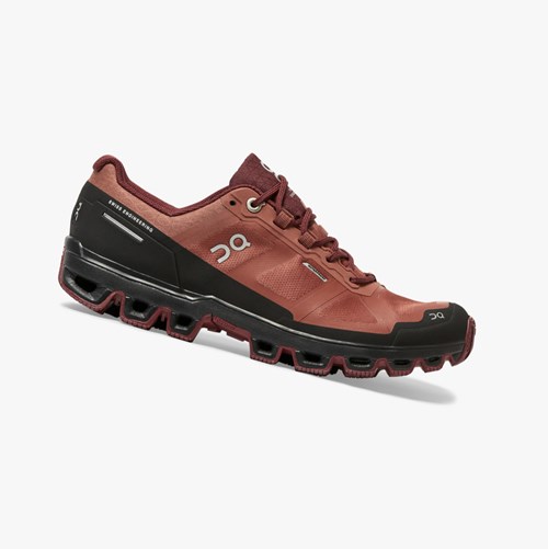 Tenis Para Trail Running On Running Cloudventure Impermeables Mujer Marrom | 3186074-DW