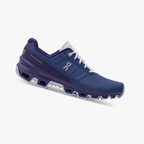 Tenis Para Trail Running On Running Cloudventure Mujer Twilight/Acai | 6140735-XP