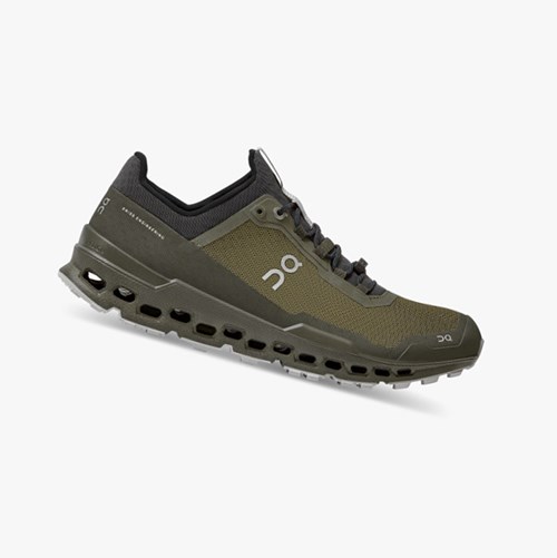 Tenis Para Trail Running On Running Cloudultra Hombre Olive/Eclipse | 7395462-SH